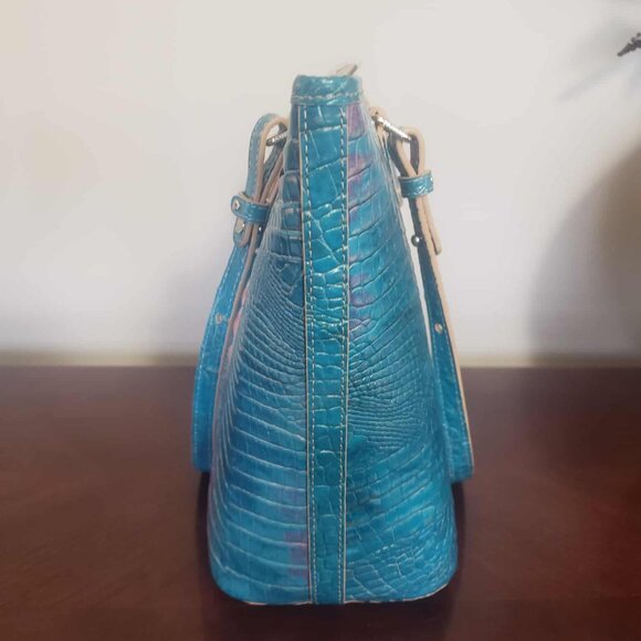 Brahmin Melbourne Medium Asher Handbag in SUNDEW OMBRE - EUC - Picture 3 of 6